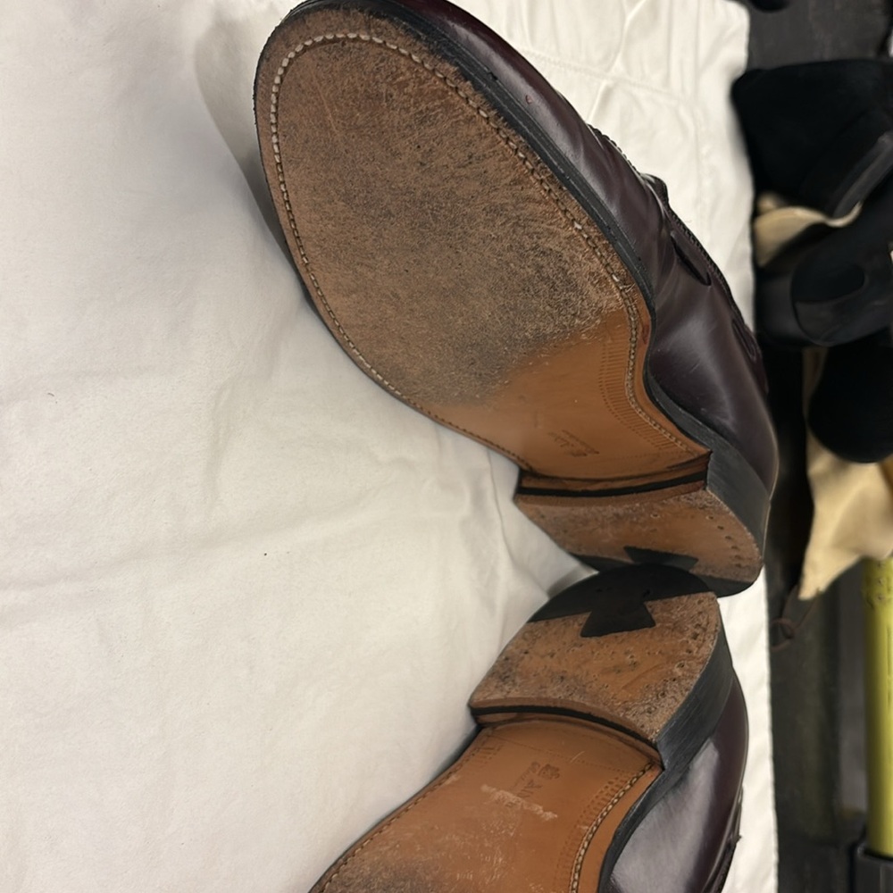 Alden Dark Brown Tassel Loafers - Picture 2 of 6